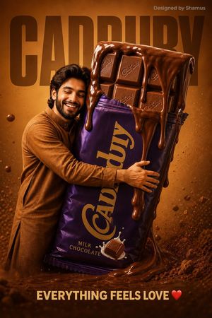 Chocolate Brand Advertisement Poster preview image