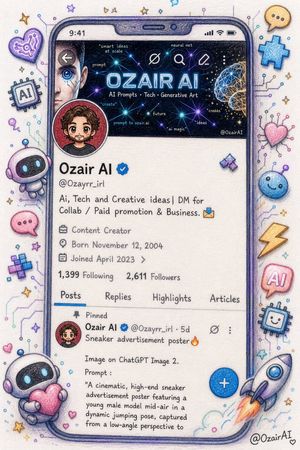 Twitter Profile Doodle Art Transformation preview image