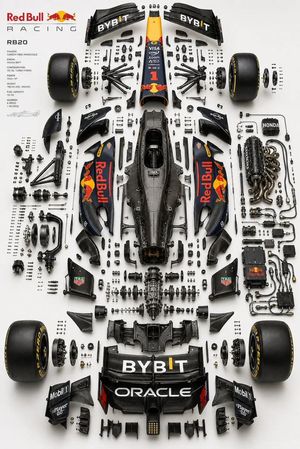 Luxury Automotive Exploded Diagram preview image