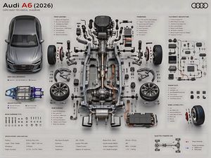 Exploded Technical Diagram Poster preview image