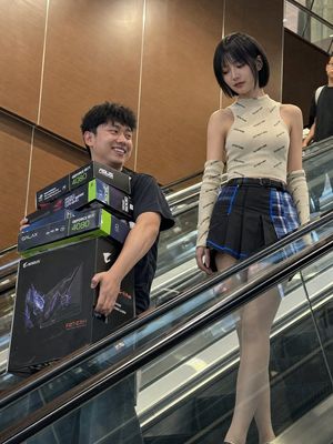 Candid Mall Shopping Snapshot preview image