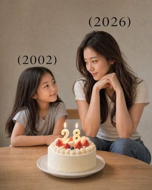 Time-Travel Birthday Reunion Portrait preview image