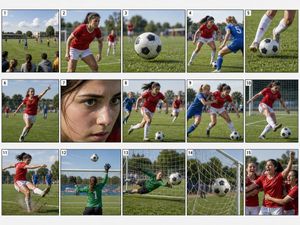 Realistic Sports Storyboard Layout preview image