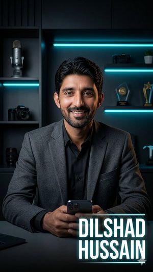 Cinematic Tech Entrepreneur Portrait preview image
