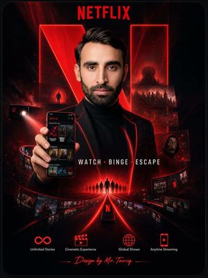 Netflix Neon Streaming Poster preview image