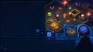 AI 奇幻地下城 UI 标题图 preview image