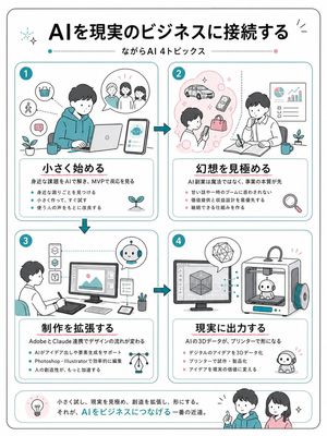 Japanese AI Business Infographic Preview Image