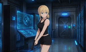 Faceless Cyberpunk Infiltrator preview image