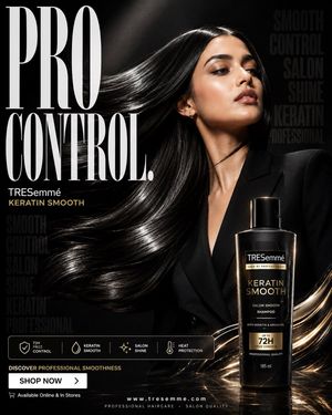 Luxury Keratin Shampoo Ad Preview Image