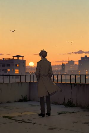 黄金周结束时的天台日落 preview image