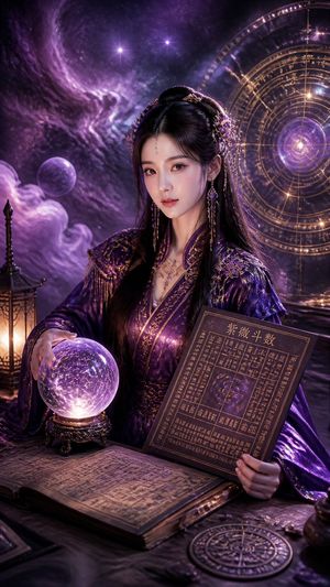 赛博朋克汉服玄学占卜师 preview image