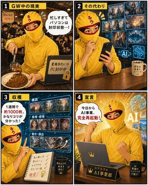 Curry Chef AI Reboot Comic Preview Image