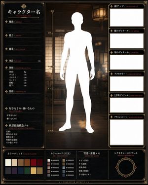 Fantasy character profile preview image