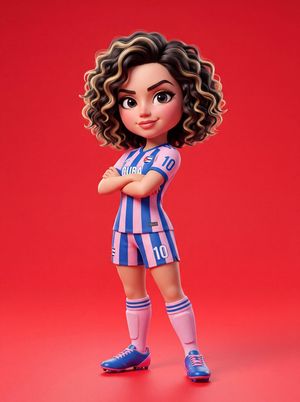 Pixar-style 3D character design preview image