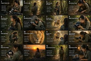 Wildlife photographer adventure project preview image