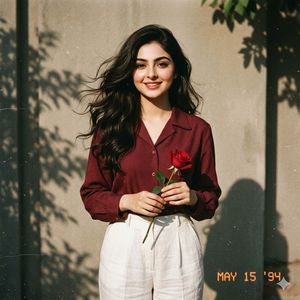 90s retro movie style fashion portrait preview image
