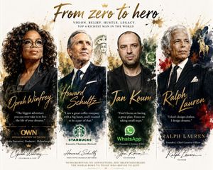 Luxury Watercolor Business Portrait Preview Image