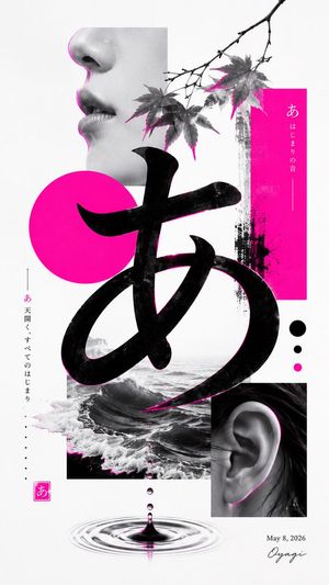 Minimalist contemporary typography art preview image