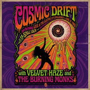 Psychedelic Cosmic Drifting Concert Poster Preview Image