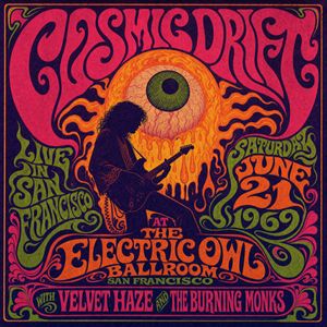 Psychedelic Cosmic Drifting Concert Poster Preview Image