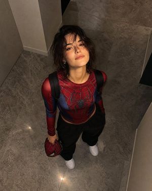 Spider-Man's elevator selfie preview image after get off work