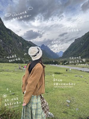 Handwritten Alpine Travel Diary Photo Preview Image