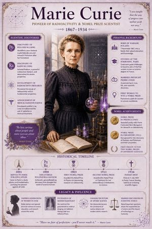 Retro encyclopedia-style science infographic preview image