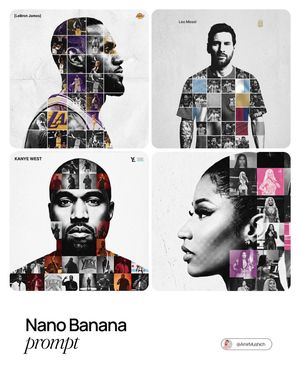 Double Exposure Movement Tribute Poster Preview Image
