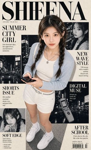 Y2K City Girls magazine cover preview image