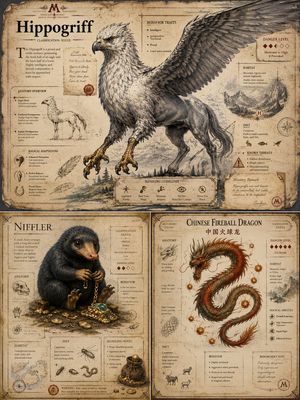 Magical Creatures Encyclopedia Preview Image