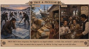 Retro Ice Cube Trade Triptych Poster Preview Image