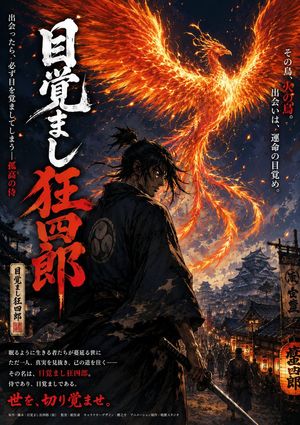 Fire Phoenix Warrior poster preview image