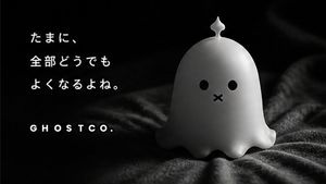 Cute Ghost Mascot Brand Poster Preview Image