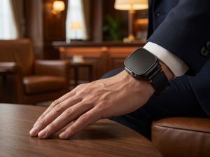 Luxury smartwatch lifestyle advertisement preview image