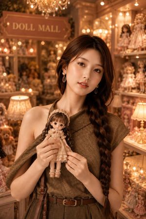 Retro doll shop portrait preview image