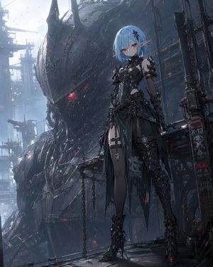 Cyber ​​Elf and Biomechanical Dragon Preview Image
