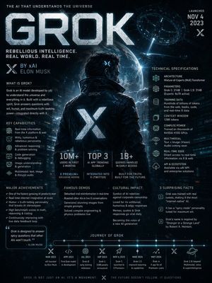 Grok AI-edited infographic poster preview image
