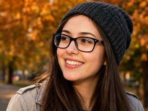 Autumn portrait redraw preview image