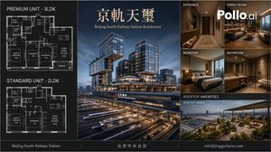 Beijing high-end apartment brochure preview image