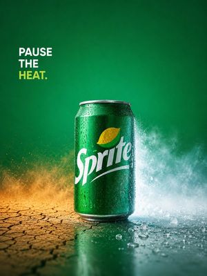 Sprite “Pause the Heat” 广告 preview image
