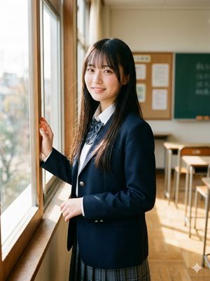 清晨教室窗边肖像 preview image