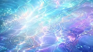 Rainbow Liquid Ripple Wallpaper Preview Image