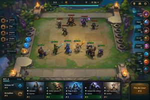 Fantasy Auto Chess Game UI Preview Image