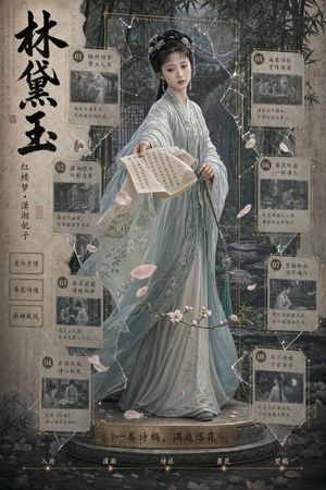 Lin Daiyu costume drama poster preview image