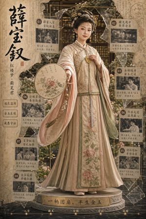 Poster preview image of noblewomen in ancient China