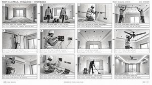 Room installation storyboard page preview image