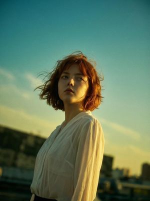 1990s Hong Kong film style portrait preview image