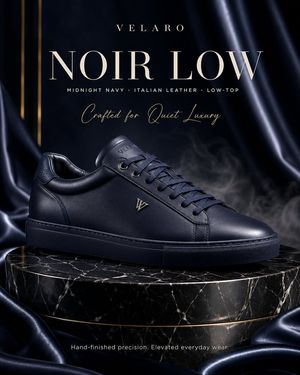 Luxury sneaker fashion poster preview image