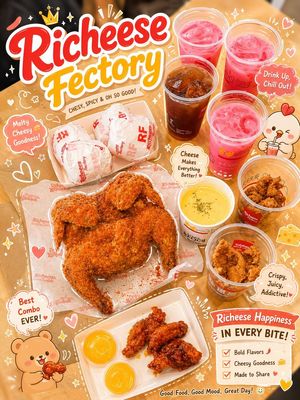 Cute food advertisement poster preview image