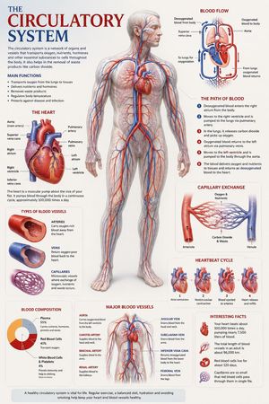 Medical Anatomy Visualization Poster Preview Image